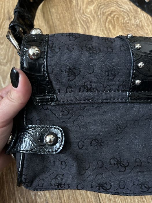 Guess винтажная сумка/багет