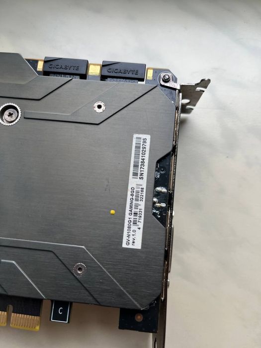 Відеокарта gtx 1080