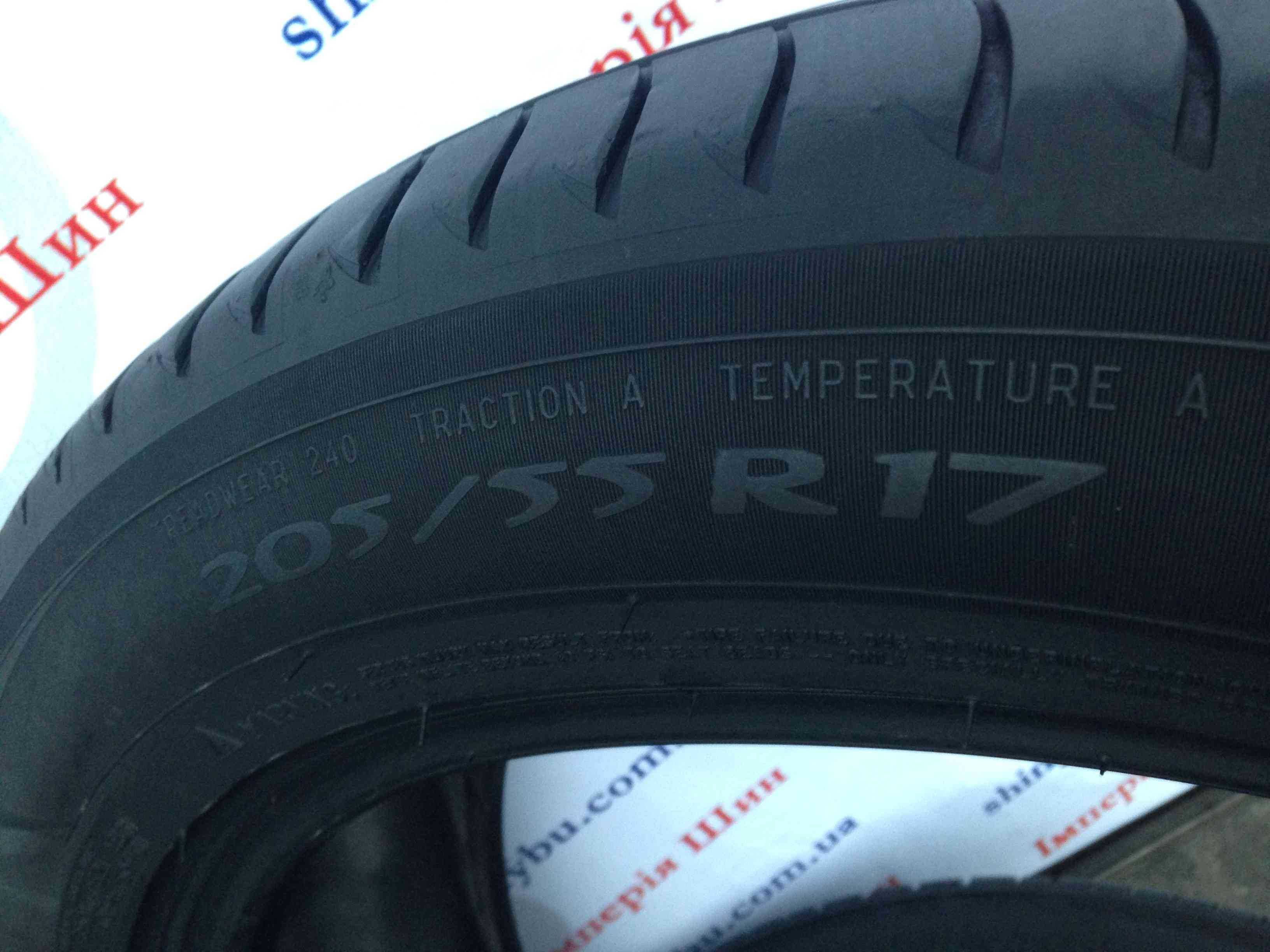 Шины R 205/55/17 michelin primacy 3