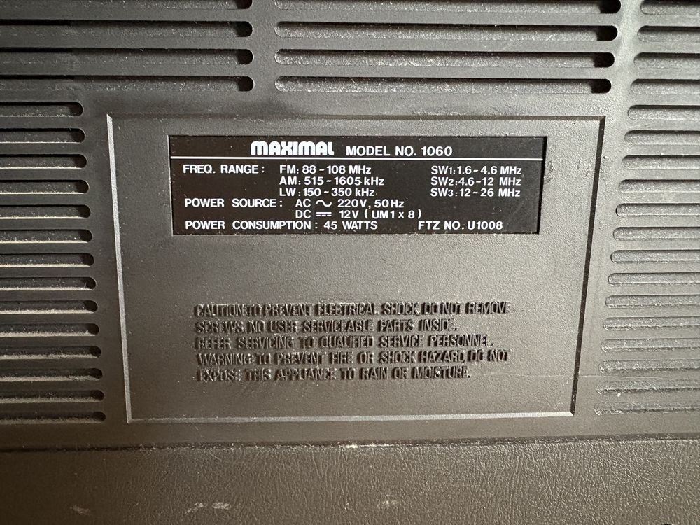 Boombox Maximal 1060