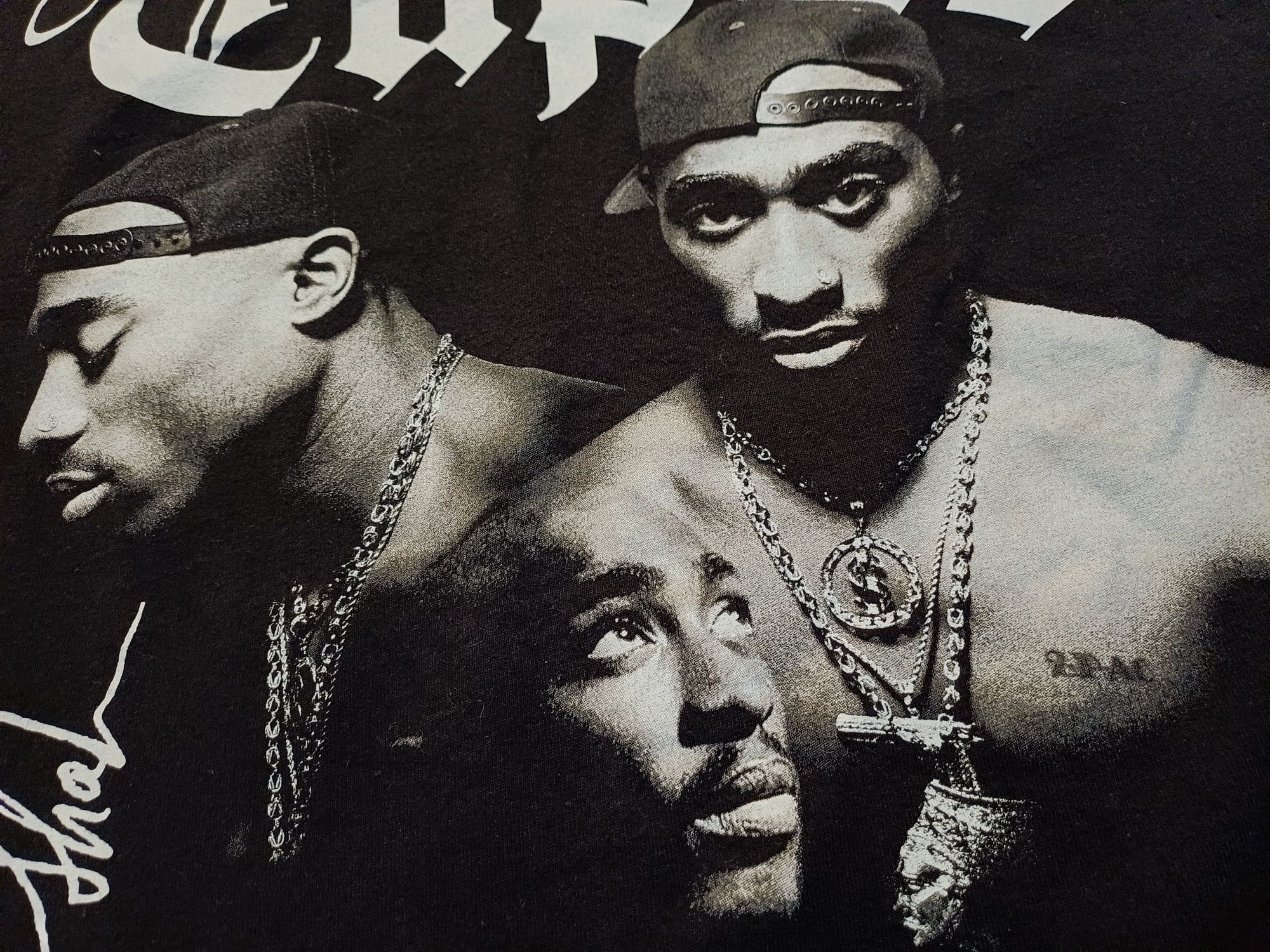 T-shirt Tupac koszulka 2pac All Eyez On Me bdb stan M hip hop UNIKAT