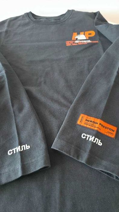 Кофта Heron Preston Long Sleeve Crew-neck T-shirt