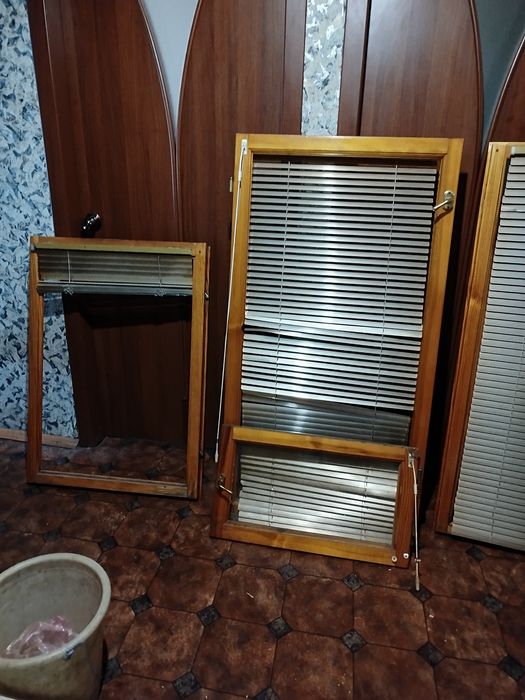 Продам деревянные окна из сосны, подоконник,отлив, цена ниже,торг.