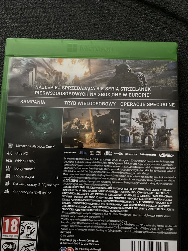 Call of Duty Moder Warfare xbox one