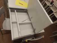 Biurko do szkoły otwierane jak Ikea -8 sztuk i krzesła dziecięce