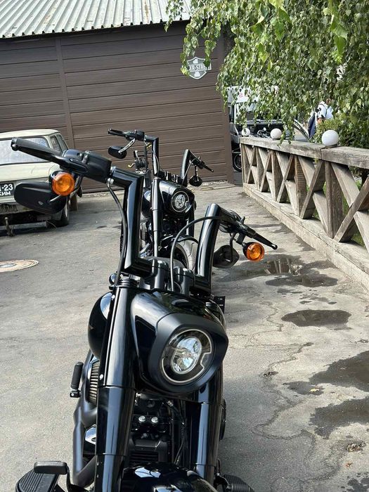 Harley-Davidson Fat Boy кастом руль.