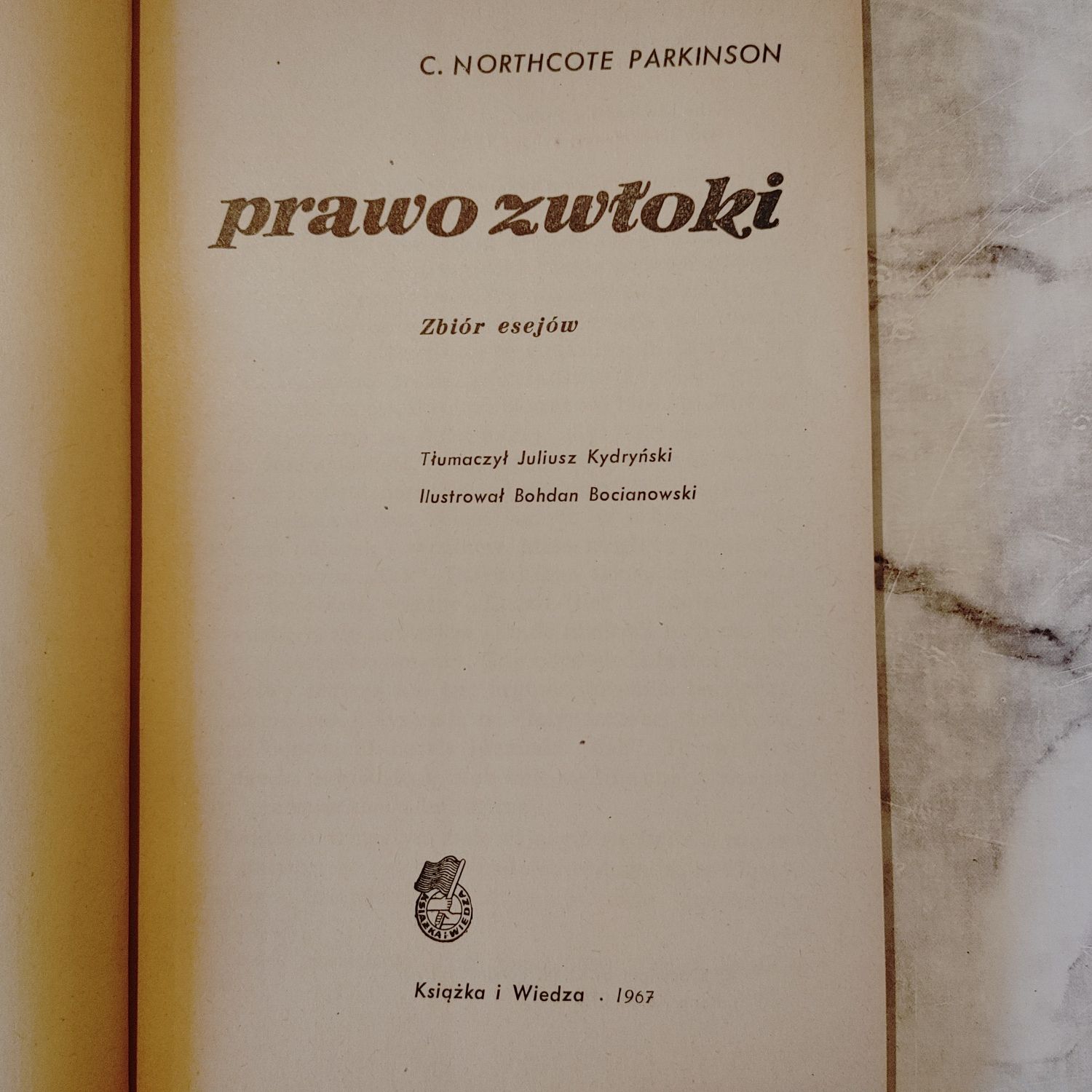 Książka Prawo zwłoki. C.N. Parkinson