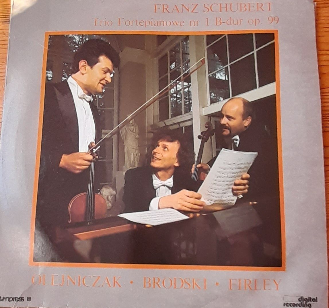 Franz Schubert trio fortepianowe plyta vinylowa