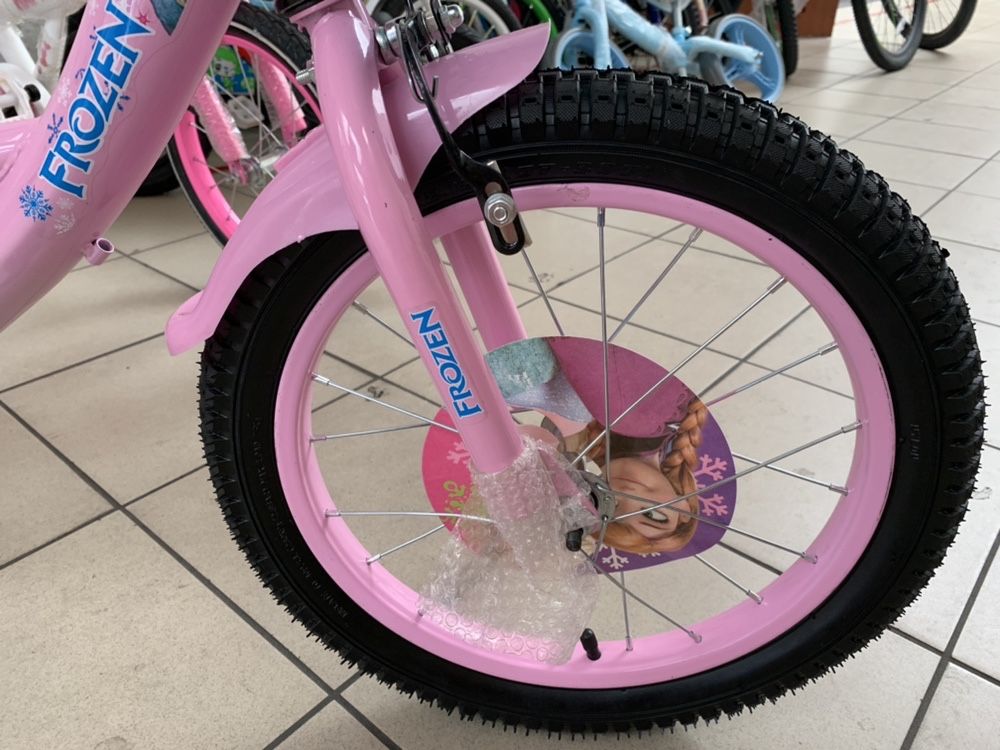 HIT Rowerek dziecięcy rower dla dziewczynki różowy BMX 16cali