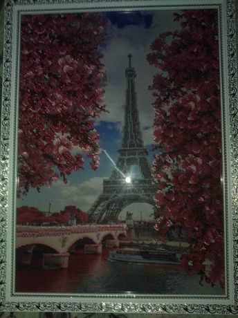 Картина "Весенный Париж"