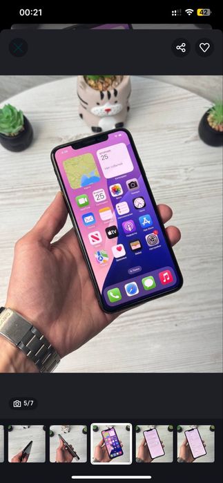 Iphone xs max 256gb,96% акк