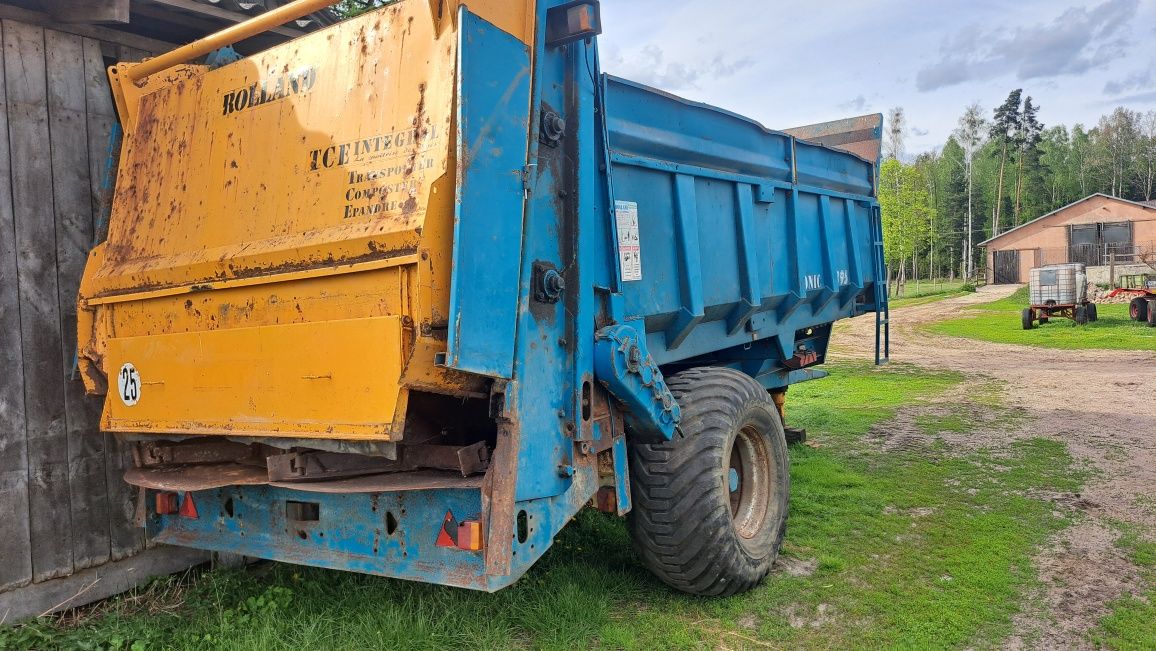 Rolland 9,5t rozrzutnik talerzowy