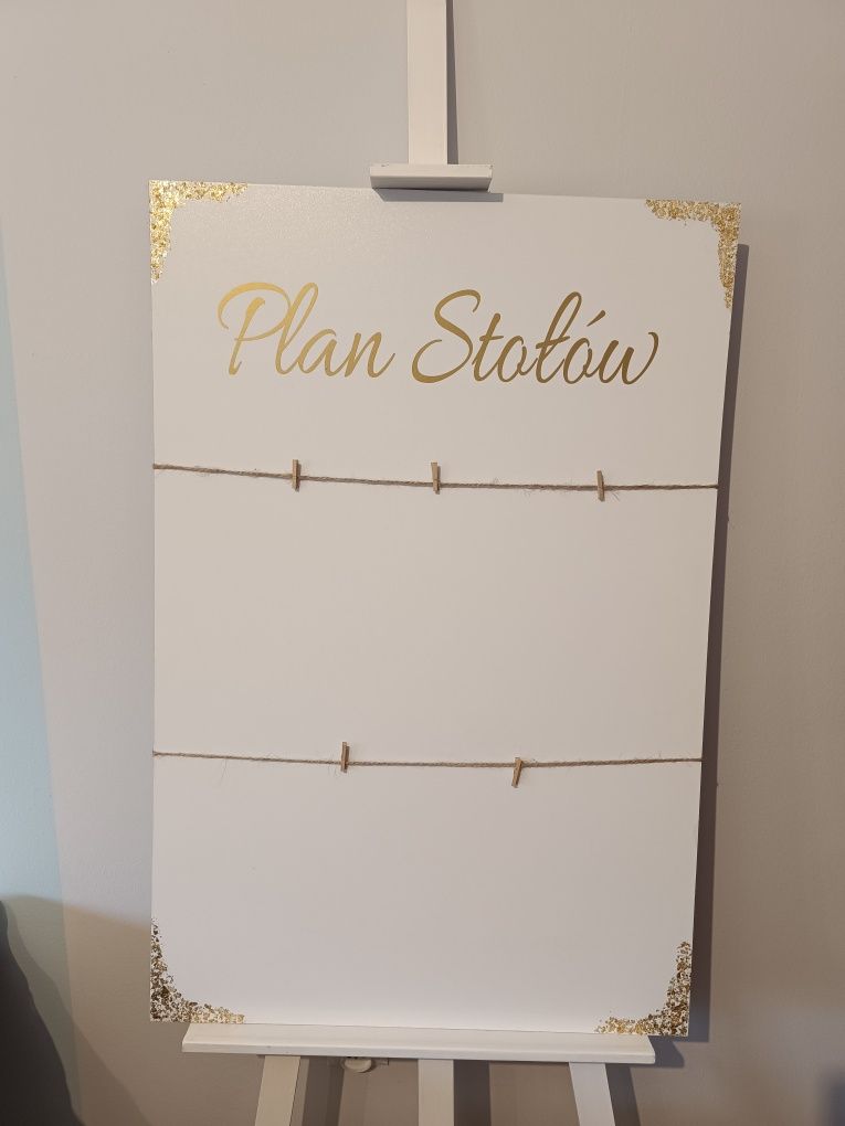 Plan stołów wesele