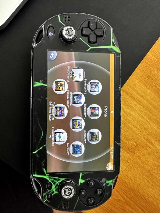 Ps Vita destravada cartão original de 4GB e SD de 64GB