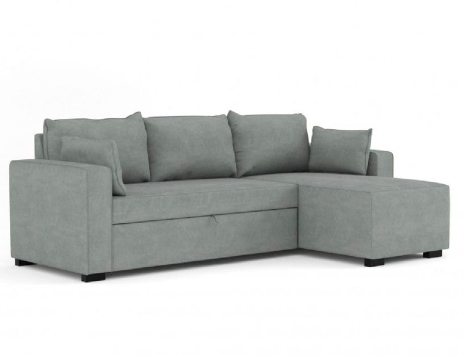 Sofá cama com chaise long
