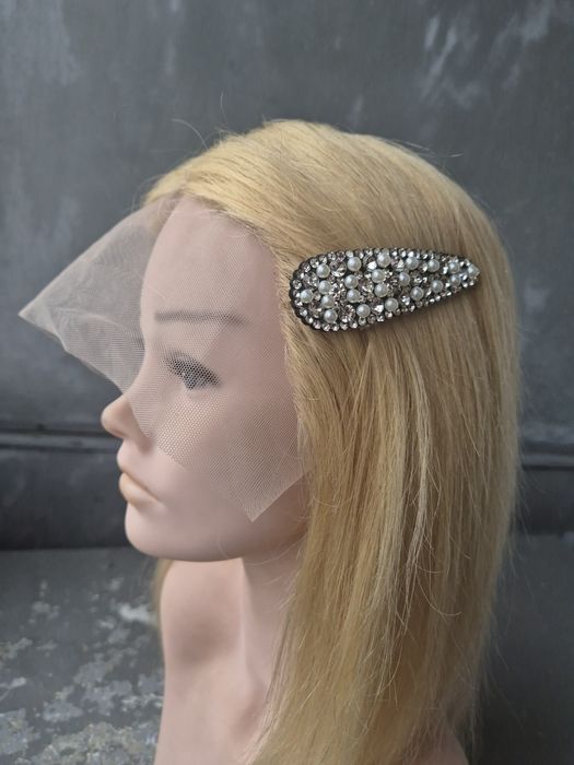 Уцінка! Перука парик з натурального волося 30 см