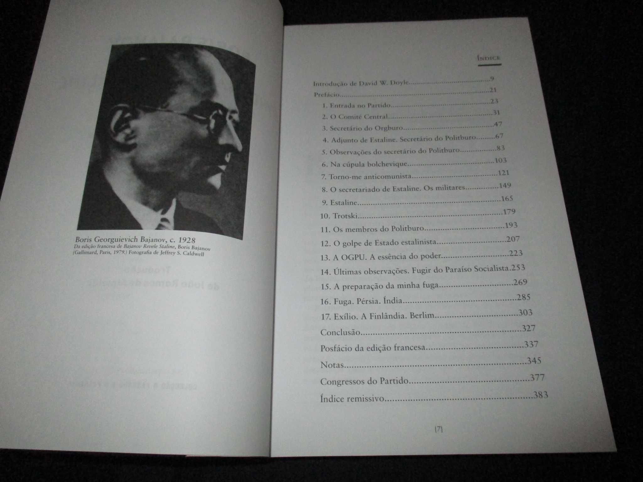 Livro Boris Bajanov e a condenação de Estaline