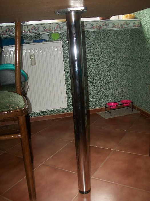 METALOWA noga do blatu  - stan idealny