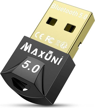 Адаптер Maxuni USB Bluetooth для ПК 5.0 с диском