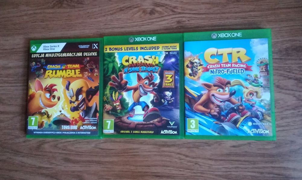 Gry Crash Bandicoot Xbox One S X