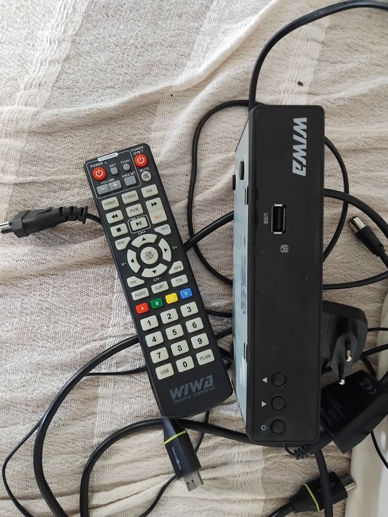 Dekoder i antena do telewizora