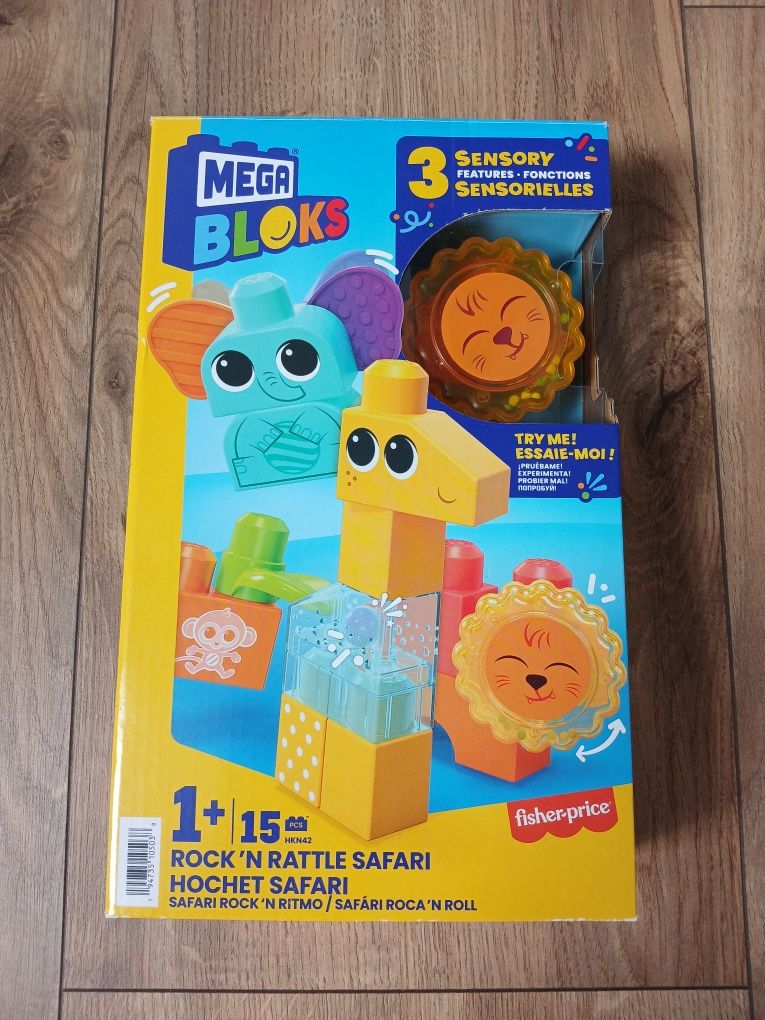 Mega Bloks safari Fisher-Price NOWE