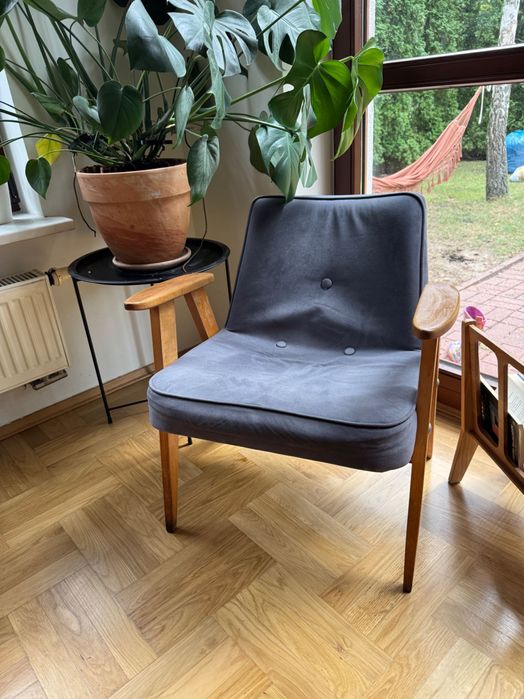 Fotel Chierowski PRL retro.