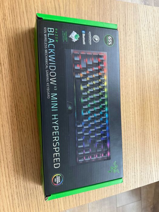 Razer BlackWidow V3 Mini Hyperspeed – klawiatura mechaniczna 65%