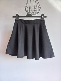 spódnica rozkloszowana mini czarna, New Yorker, roz XS