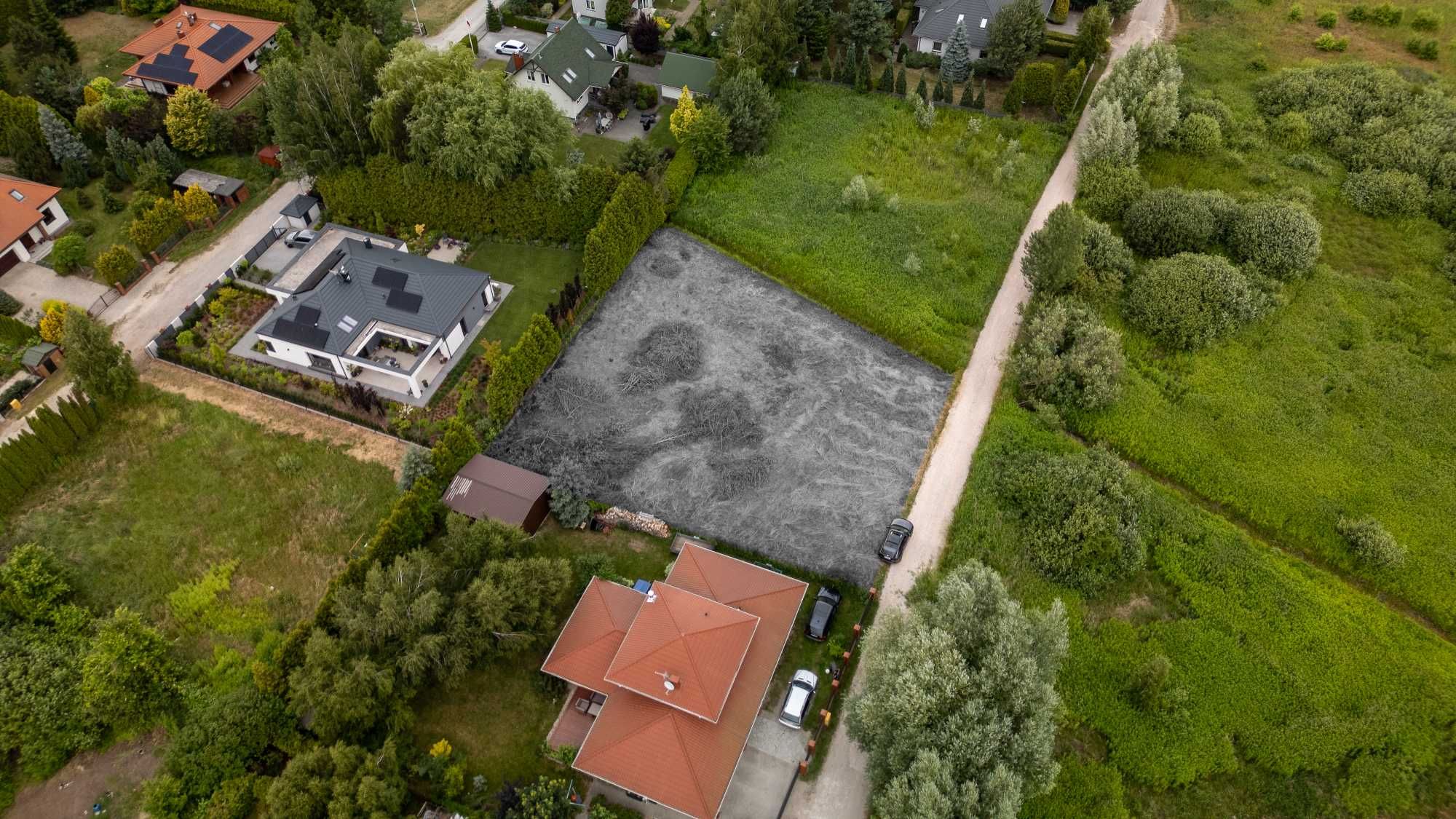 Działka budowlana - 1134m2 ul. Polna 19c, Wilcza Góra gm. Lesznowola