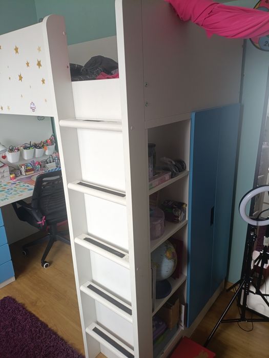 Łóżko piętrowe Ikea