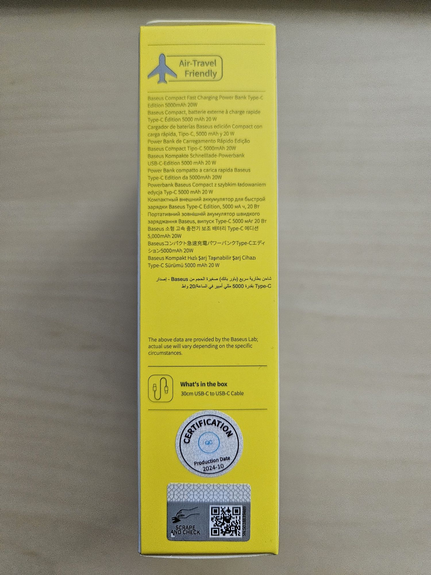 Powerbank Baseus Compact USB-C