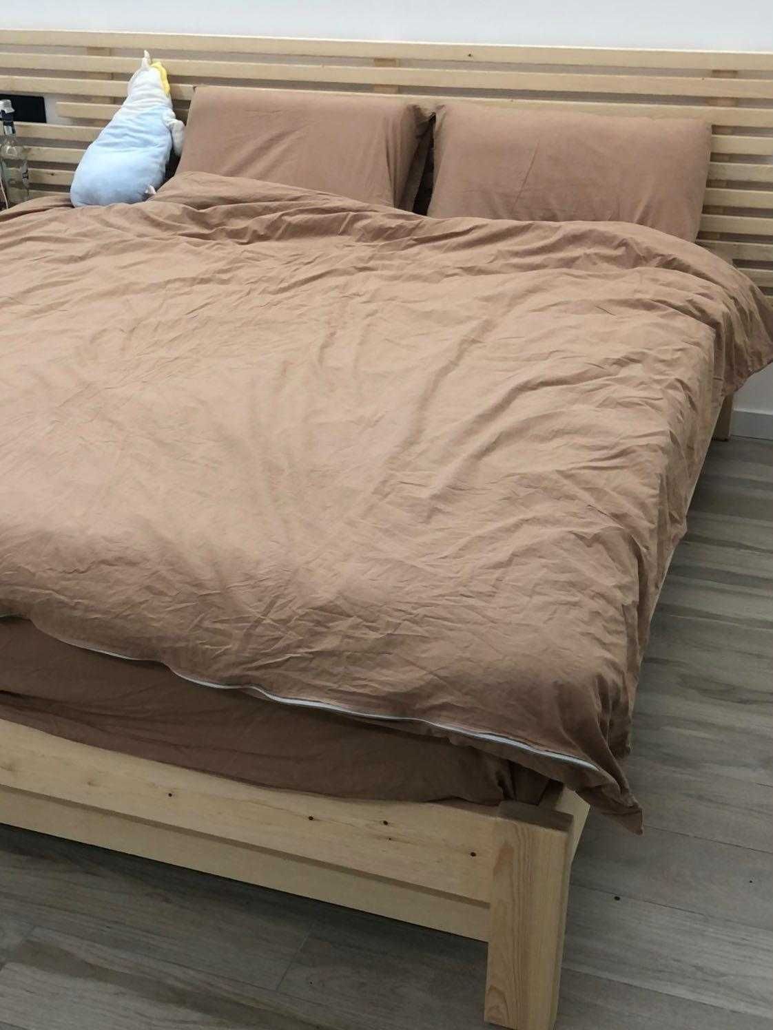 Ліжко дерев'яне двоспальне (Доміно)