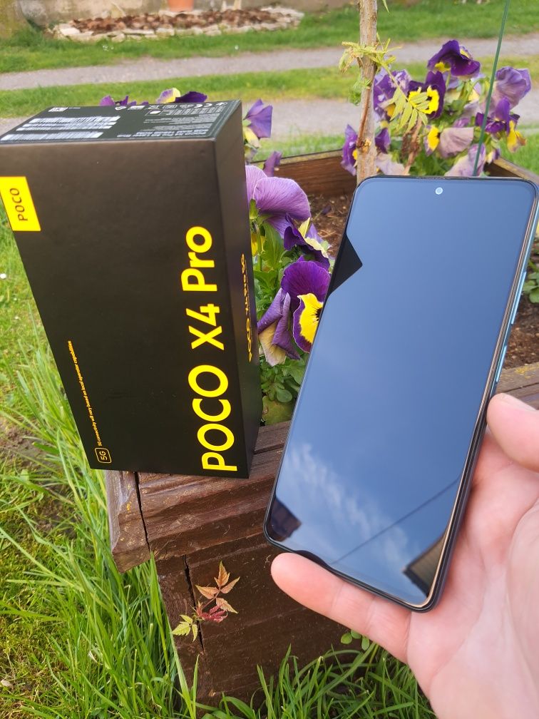 Poco X4 PRO 5G 6/128 Idealny Stan Laser Blue Polska Dystrybucja Gwaran