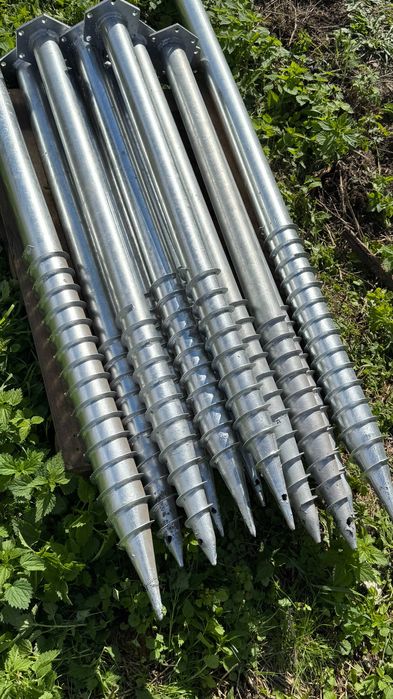 геошурупи свайный фундамент + винт сваи • установка винтовых свай