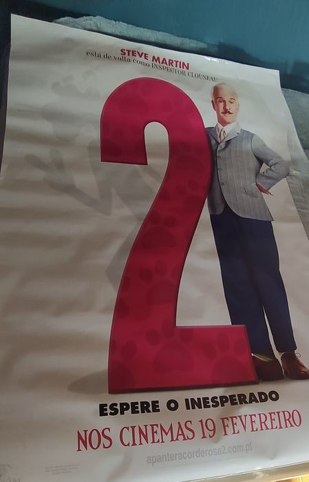 Poster publicidade SIC notícias, turismo Portugal e inspetor Clouseau