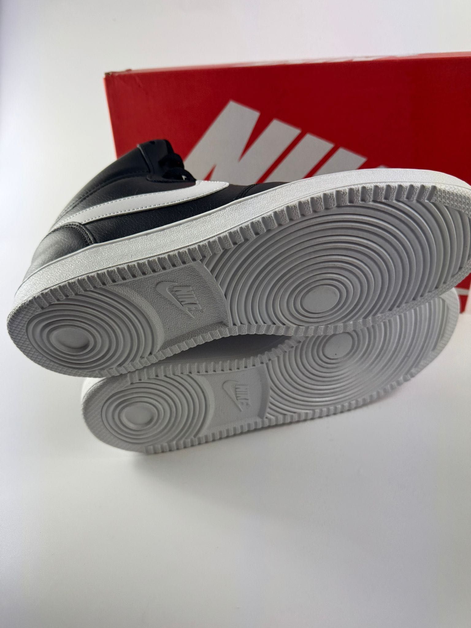 Nowe sneakersy męskie NIKE EBERNON MID czarne 42,5