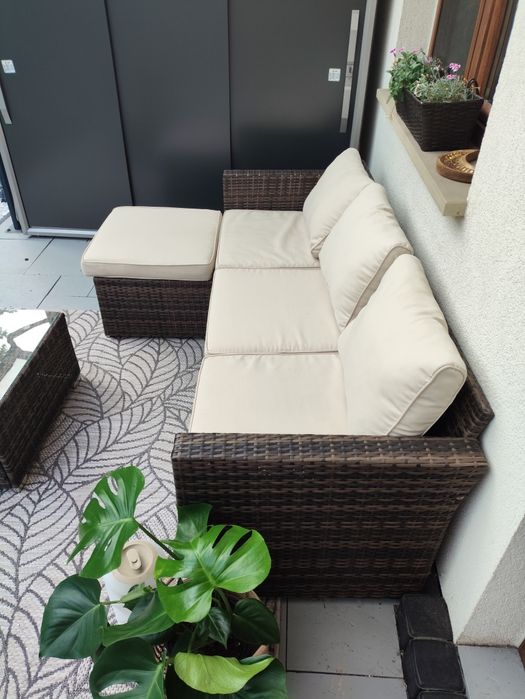 Meble ogrodowe rattanowe