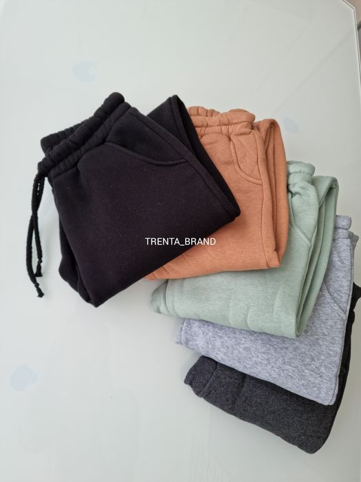 Теплі Жіночі Джогери Штани Спортивні Утеплені Тринитка Байка