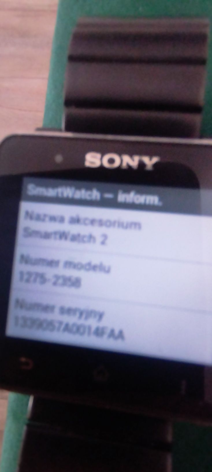 Smartwatch sony  smartwatch 2 w dobrym stanie