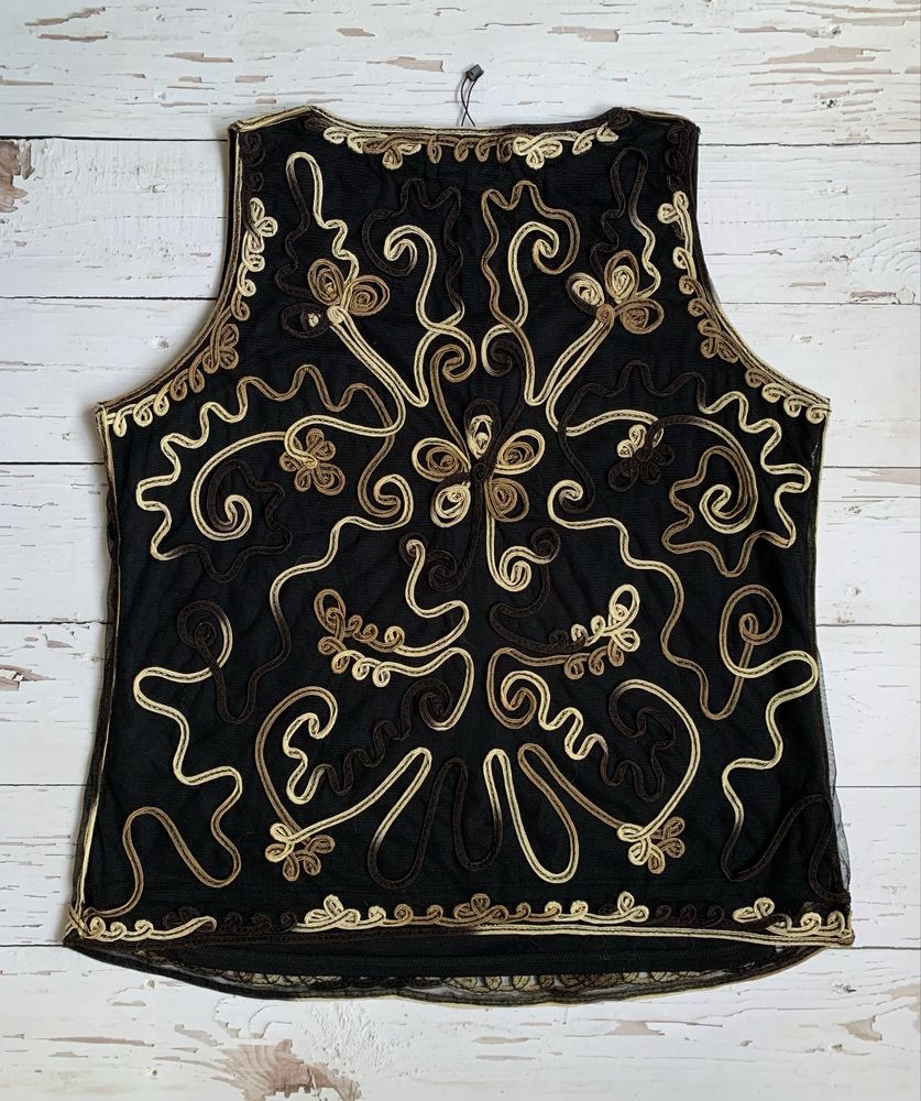 Stylowy Elegancki Top Bluzka Ann Harvey London L/XL Unikat Nowa !