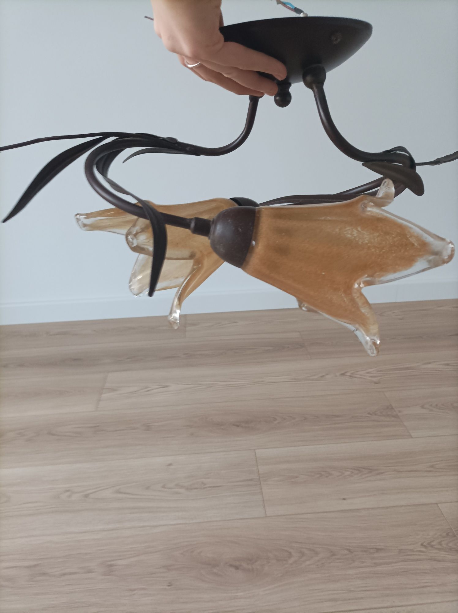 Lampa, żyrandol, oświetlenie wewnętrzne