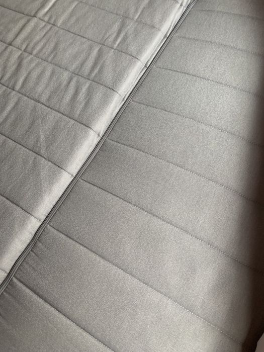 Sofa cama com duas almofadas