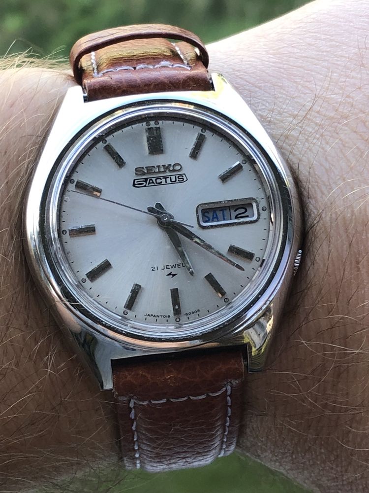 Zegarek Seiko Actus z 1970 roku