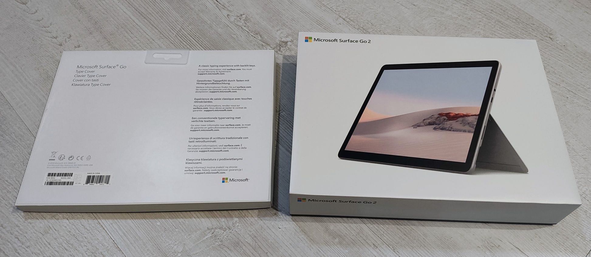 Laptop / Tablet Microsoft Surface Go 2 4/64 Win11 klawiatura torba