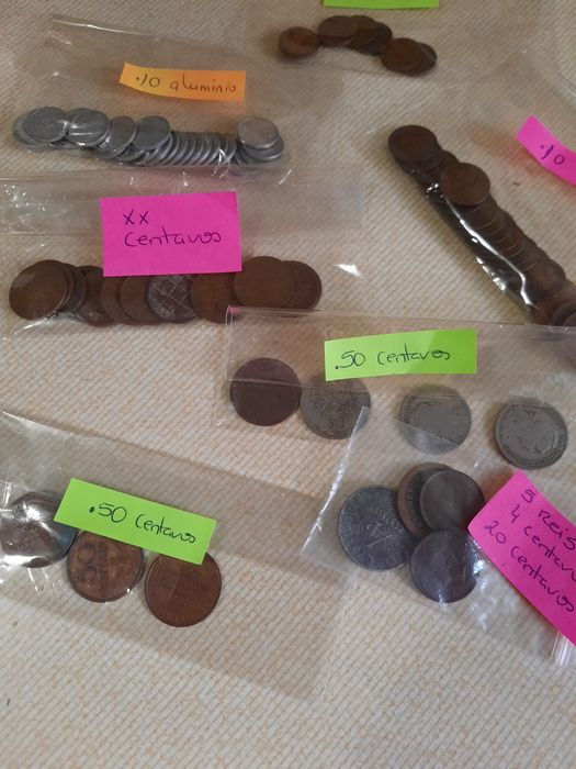 Moedas portuguesas antigas