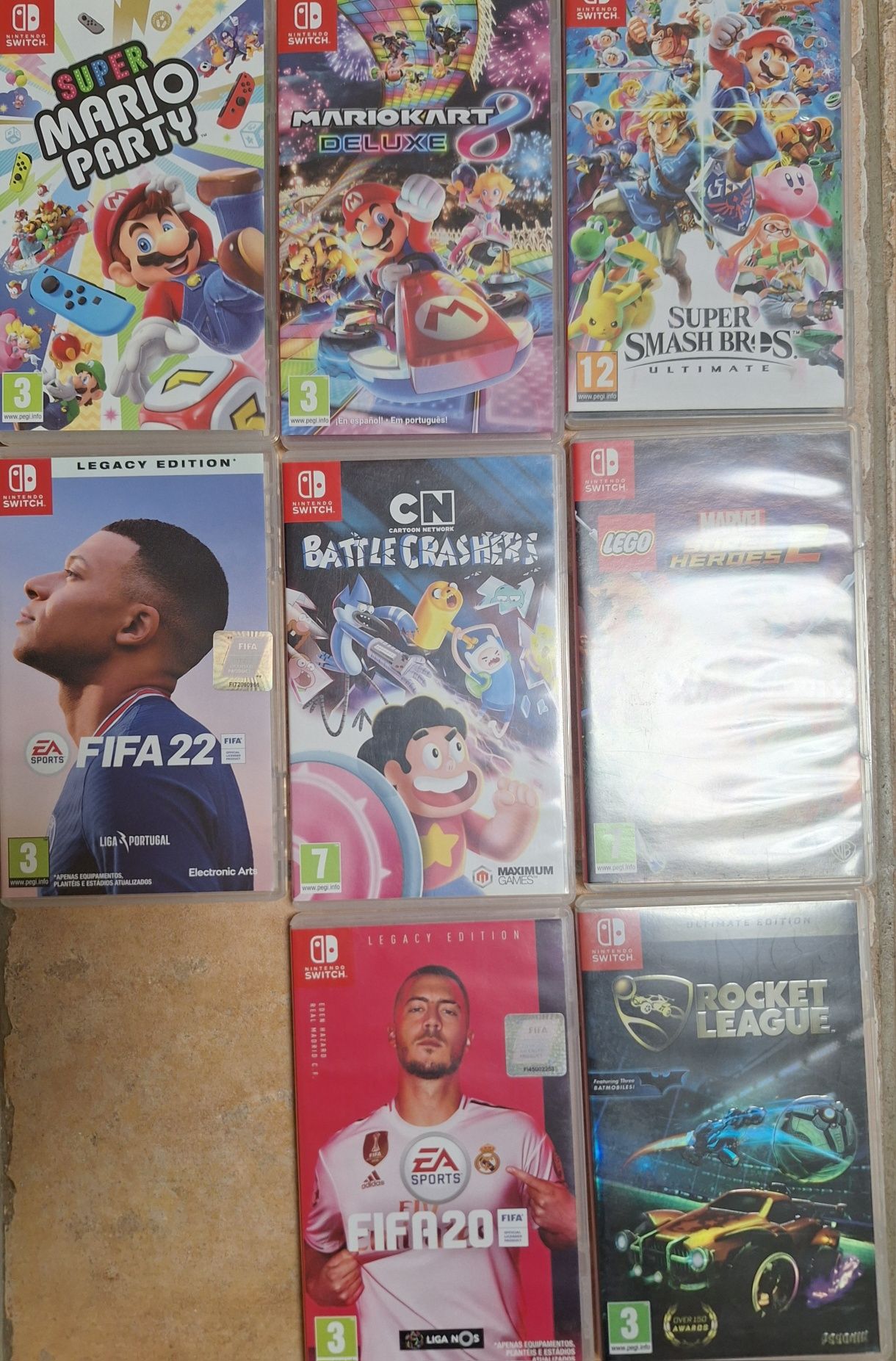 Nitendo Switch V1 + suporte comandos capa original 1 comando 3 jogos