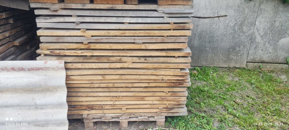 Дуб дошка суха розпилена по 1,20м