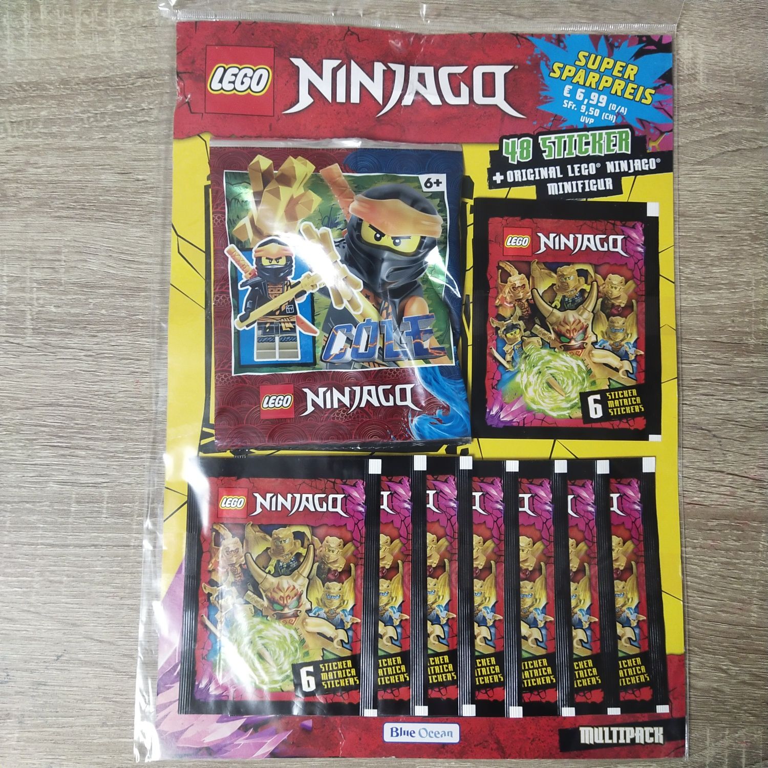 Наклейки Panini МультиПак для альбомів Ninjago