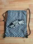 Vans worek /plecak Benched Bag kratka czarno - Biała raz użyty